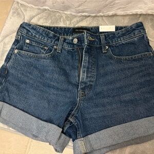 NWT Free Assembly Cuffed Denim Shorts